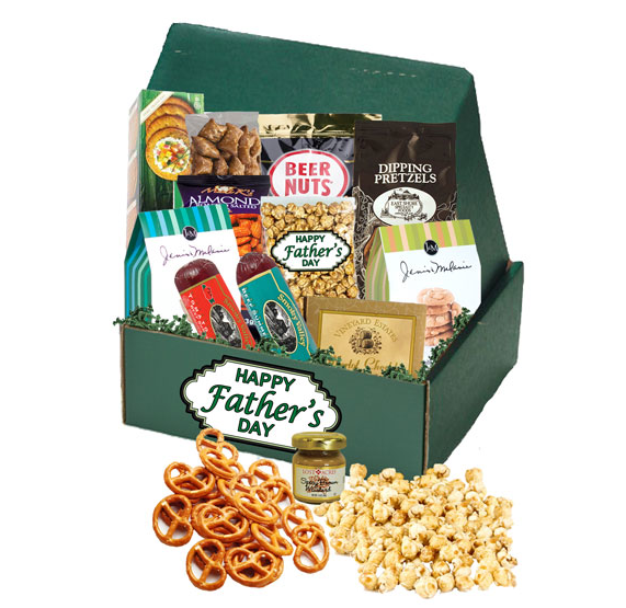Sausage, cheese and savory snack gift box