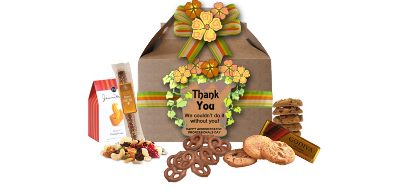Flower pot gift basket