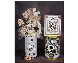 Time Capsule wedding gift.