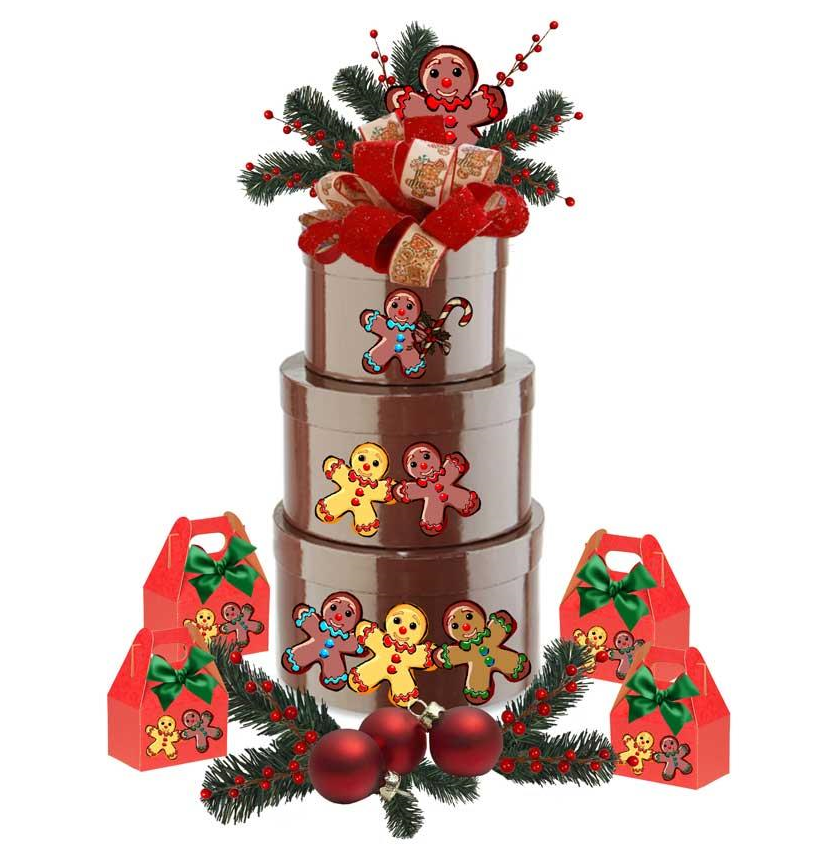 Holiday Gingerbread Centerpiece